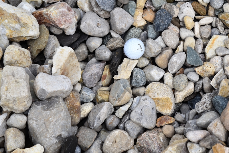 River Rock per cubic yard